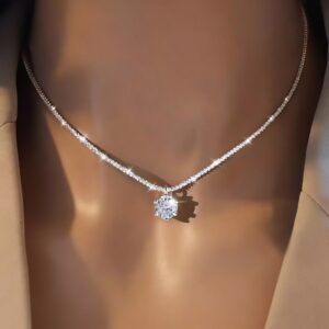 KNB Bella Moissanite Necklace